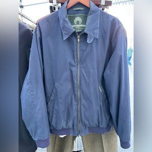 Vintage blue weatherproof sweater